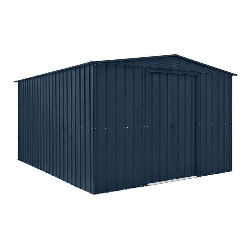 10' x 12' Globel Anthracite Grey Apex Metal Shed (3.08m x 3.72m) online kaufen