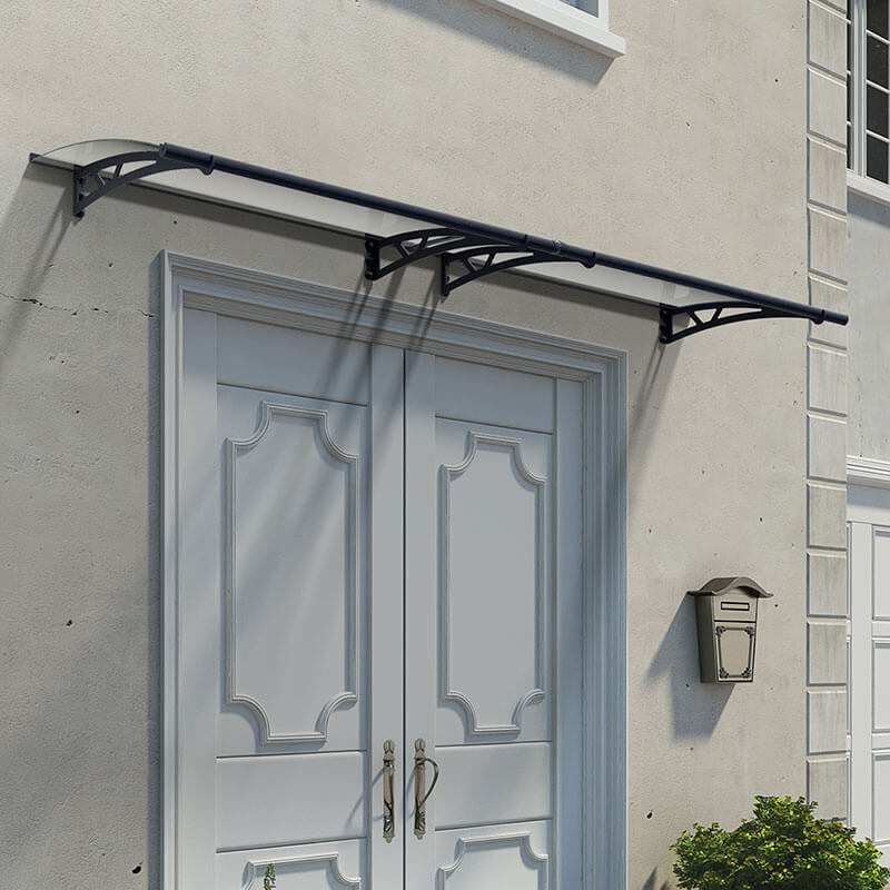 10' x 3' Palram Canopia Altair 3000 Grey Door Canopy (3.02m x 0.92m) online kaufen