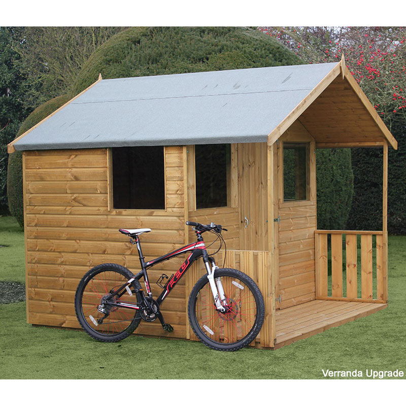 10' x 8' Traditional Shiplap 8' Cabin Garden Shed (3.05m x 2.44m) online kaufen
