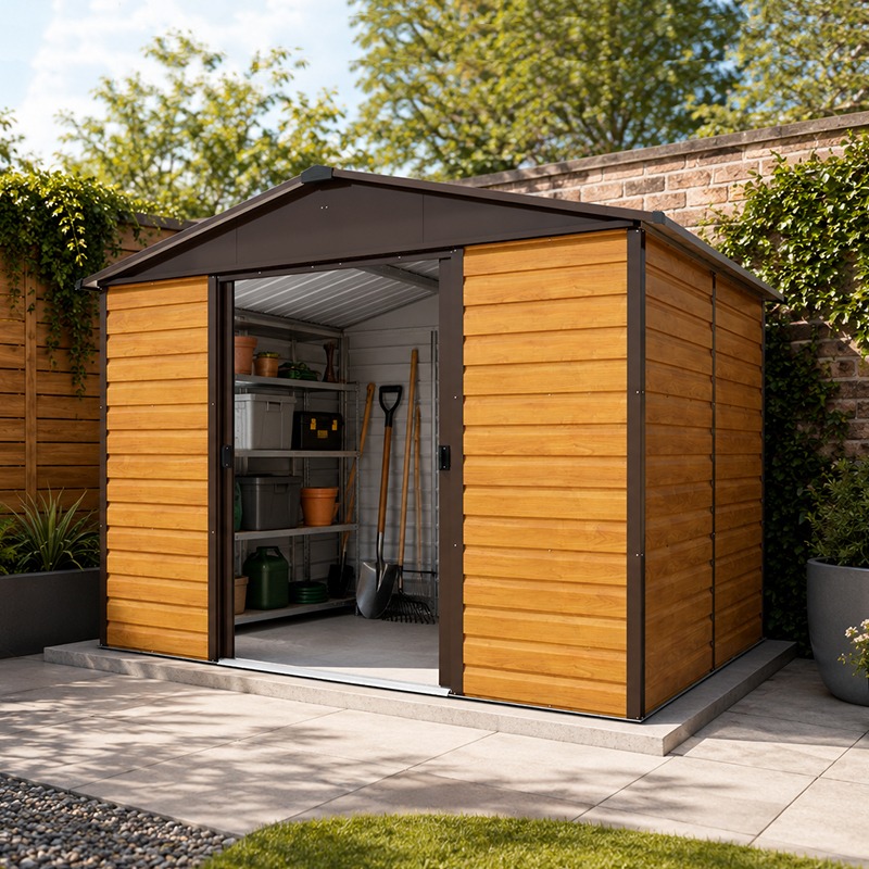 10' x 8' Yardmaster Balmoral Metal Shed (3.03m x 2.37m) online kaufen