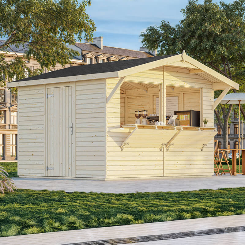 10'5 x 8'5 Palmako Stella (16mm) Premium Extra Large Garden Bar (3.2m x 2.6m) online kaufen