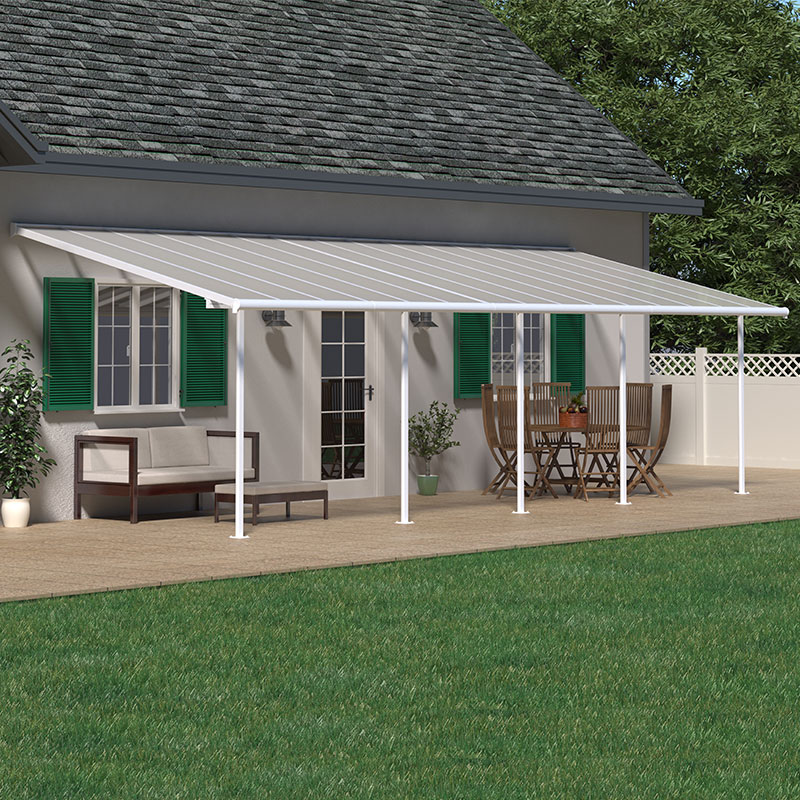 10'x30' (3x9.15m) Palram Canopia Sierra White Patio Cover online kaufen