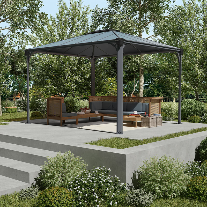 12' x 10' Palram Canopia Martinique 3600 Garden Gazebo (3.6m x 2.96m) online kaufen