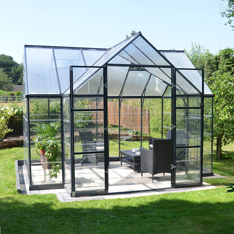 12'x10' Palram Canopia Victory Orangery Large Walk In Polycarbonate Greenhouse (3.6x3m) online kaufen