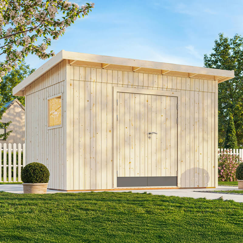 13' x 10' Palmako Stig Heavy Duty Wooden Pent Shed (3.94m x 3.05m) online kaufen