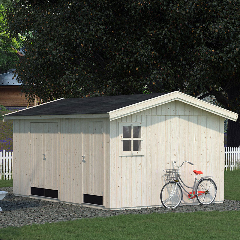 15' x 11' Palmako Olaf Premium (88mm) Multi-room Shed (4.5m x 3.3m) online kaufen