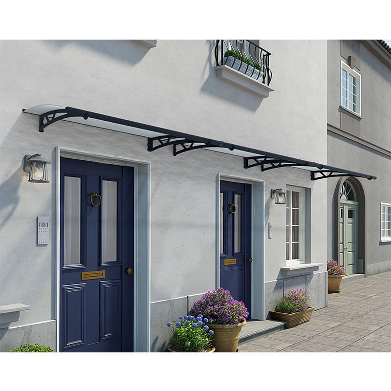 15' x 3' Palram Canopia Altair 4500 Grey Door Canopy (4.54m x 0.92m) online kaufen