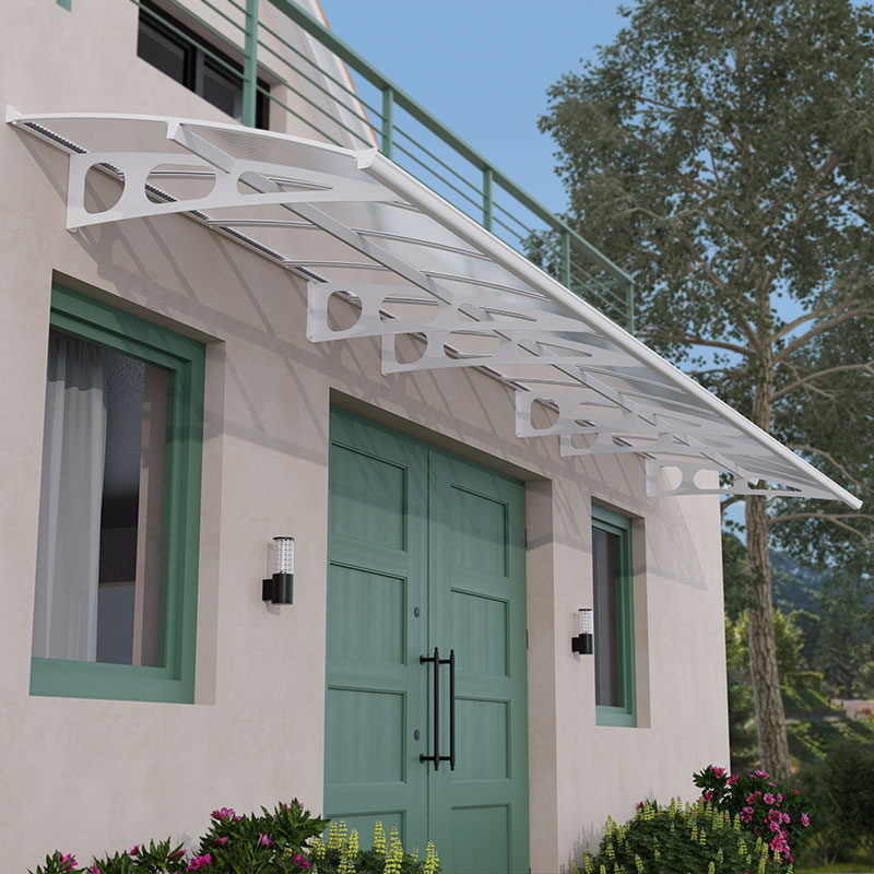 21' x 5' Palram Canopia Bordeaux 6690 Large Door Canopy - White Mist (6.71m x 1.39m) online kaufen