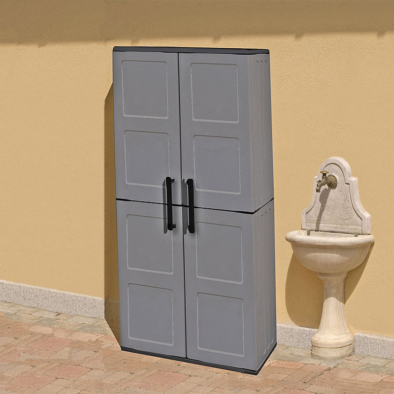 2'2 x 1'2 Shire Large Plastic Garden Storage Cupboard with Shelves (0.68m x 0.37m) online kaufen