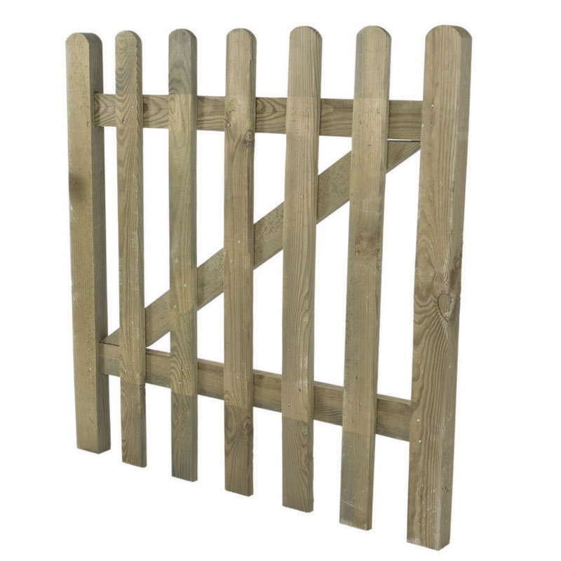 3ft High Forest Pressure Treated Grooved Pale Gate online kaufen