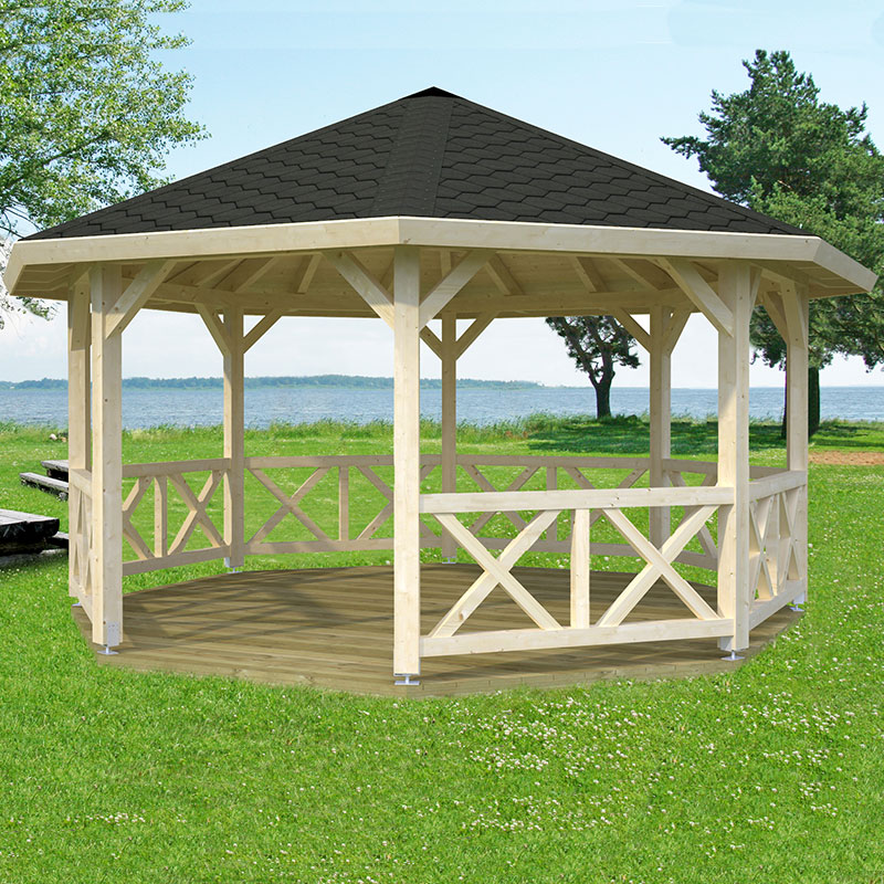4.5x4.5m (15'x15') Palmako Betty Garden Pavilion - Luxury Gazebo online kaufen