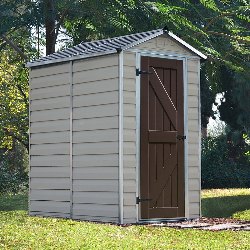 4' x 6' Palram Canopia Tan Skylight Plastic Shed (1.21m x 1.77m) online kaufen