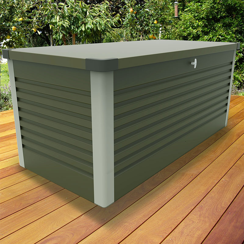 4'x2'5 (1.2x0.75m) Trimetals Green Protect.a.Box - Premium Metal Garden Storage online kaufen