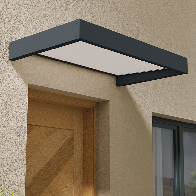 5'3 x 3'1 Palram Canopia Sophia 1600 Grey Door Canopy - White Opal (1.6m x 0.95m) online kaufen