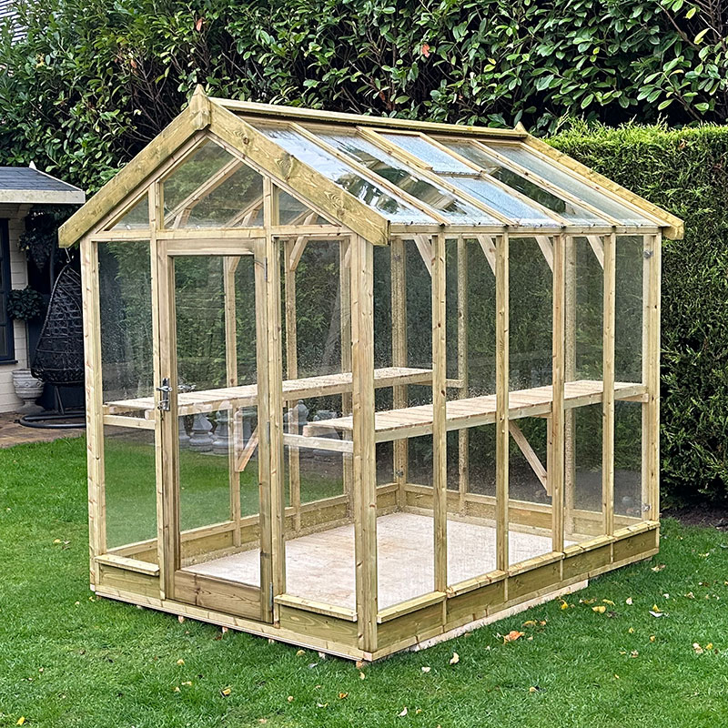 5'3 x 6'4 Coppice Ashdown Apex Wooden Greenhouse (1.6m x 1.93m) online kaufen