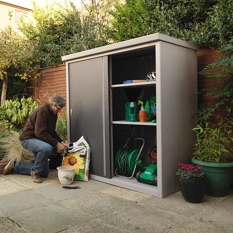 5â8 x 3â2 Trimetals Guardian D63 Metal Storage Shed (1.76m x 0.98m) online kaufen