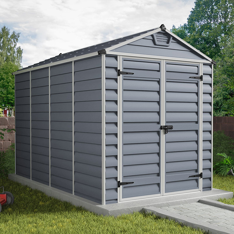 6' x 10' Palram Canopia Grey Skylight Plastic Shed (1.85m x 3.04m) online kaufen