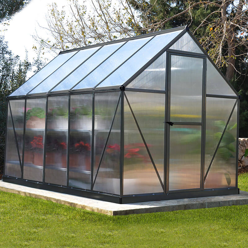 6' x 10' Palram Canopia Mythos Grey Greenhouse (1.85m x 3.06m) online kaufen