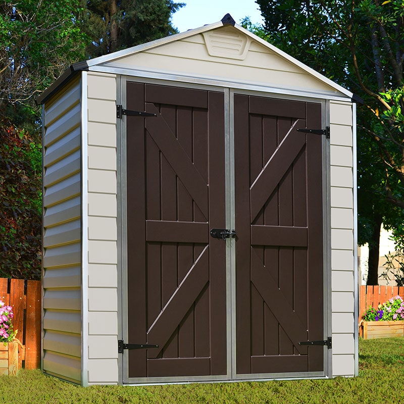 6' x 3' Palram Canopia Tan Skylight Plastic Shed (1.85m x 0.9m) online kaufen