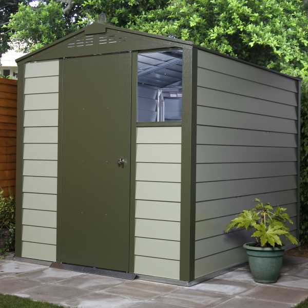 6' x 3' Trimetals Premium Titan 630 Metal Shed (1.76m x 1.01m) online kaufen