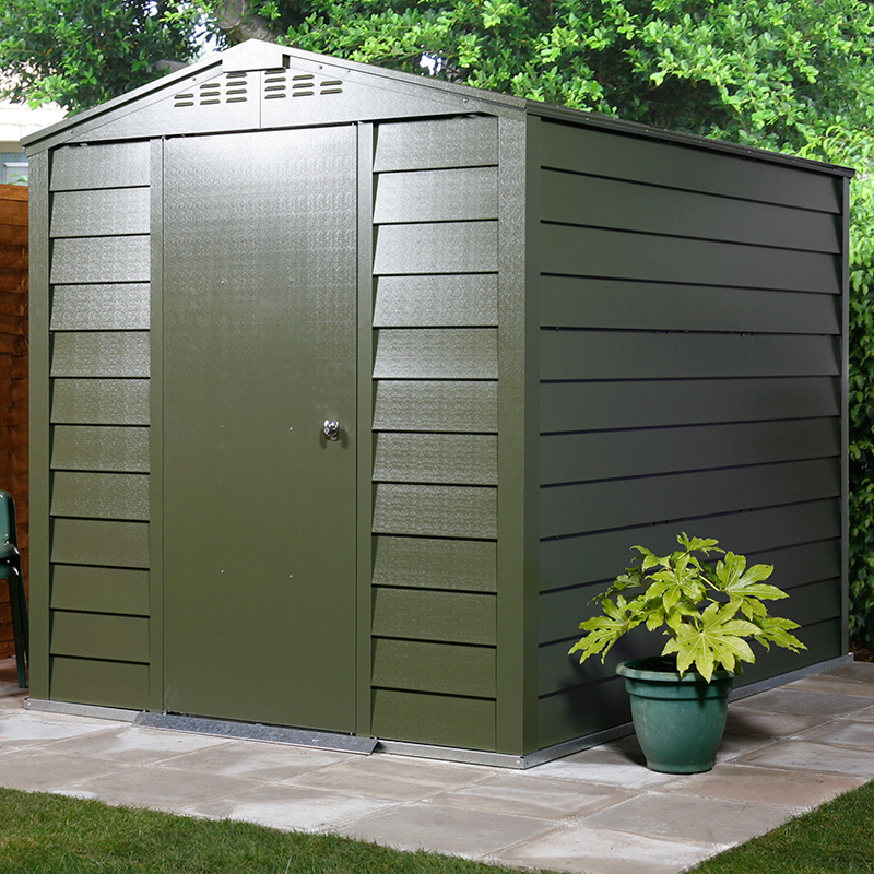 6' x 4'6 Trimetals Premium Titan 640 Metal Shed (1.76m x 1.31m) online kaufen