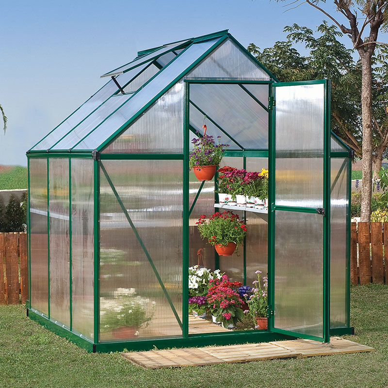 6' x 6' Palram Canopia Mythos Green Polycarbonate Greenhouse (1.85m x 1.86m) online kaufen