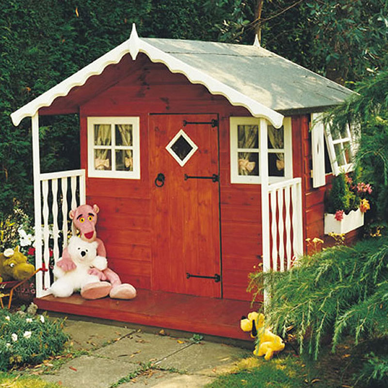 6' x 6' Shire Den Kids Wooden Playhouse (1.79m x 1.79m) online kaufen