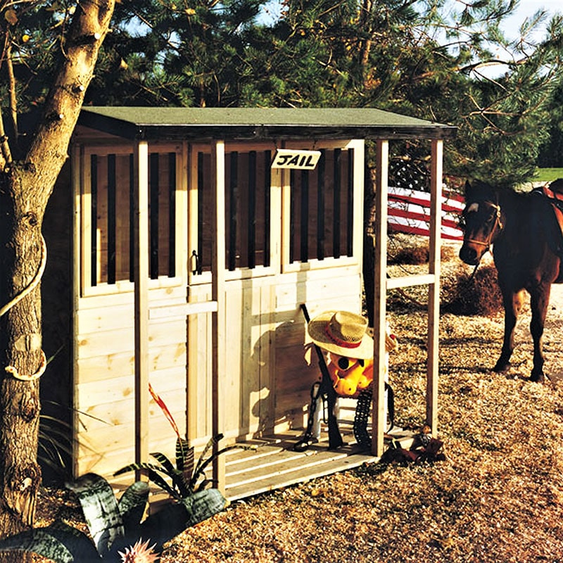 6' x 6' Shire Jailhouse Kids Wooden Playhouse (1.79m x 1.79m) online kaufen