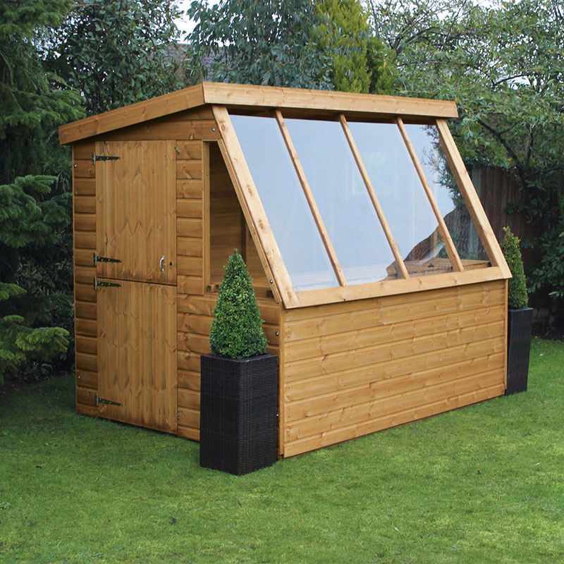 6' x 6' Traditional Wooden Potting Garden Shed with 6' Gable (1.83m x 1.83m) online kaufen