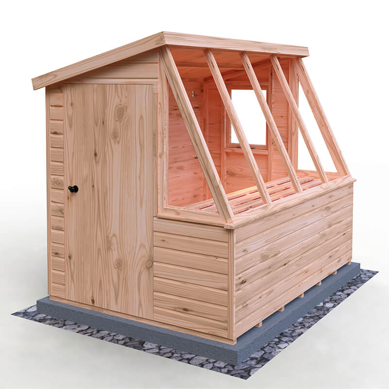6' x 8' Shire Iceni Pent Potting Shed (1.83m x 2.5m) online kaufen