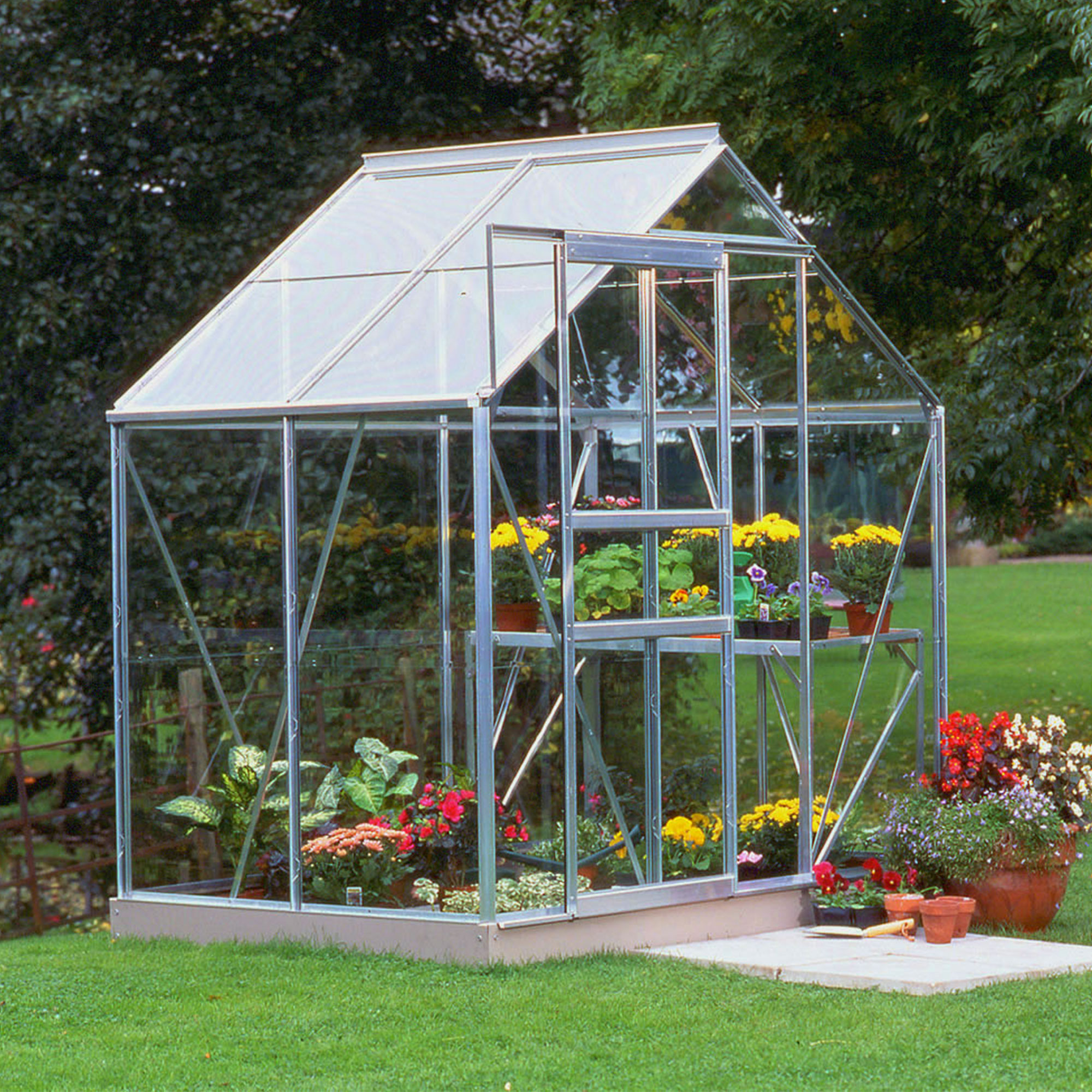 6'4 x 4'4 Halls Popular 64 Small Greenhouse (1.93 x 1.31m) online kaufen
