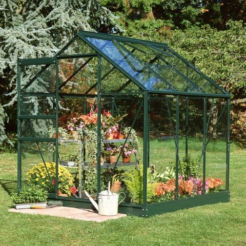 6'4 x 6'5 Green Frame Halls Popular 66 Small Greenhouse (1.93 x 1.95m) online kaufen