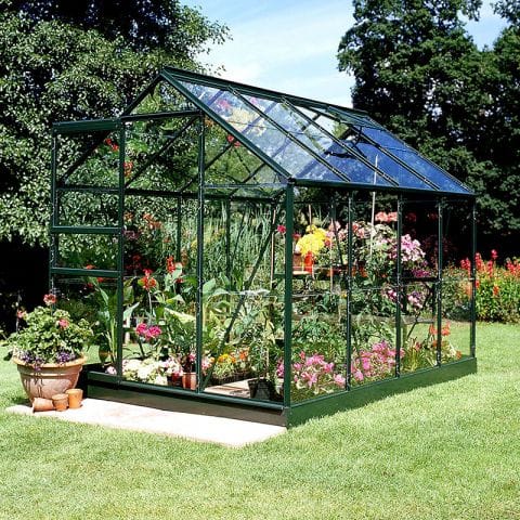 6'4 x 8'6 Green Frame Halls Popular 68 Small Greenhouse (1.93 x 2.57m) online kaufen