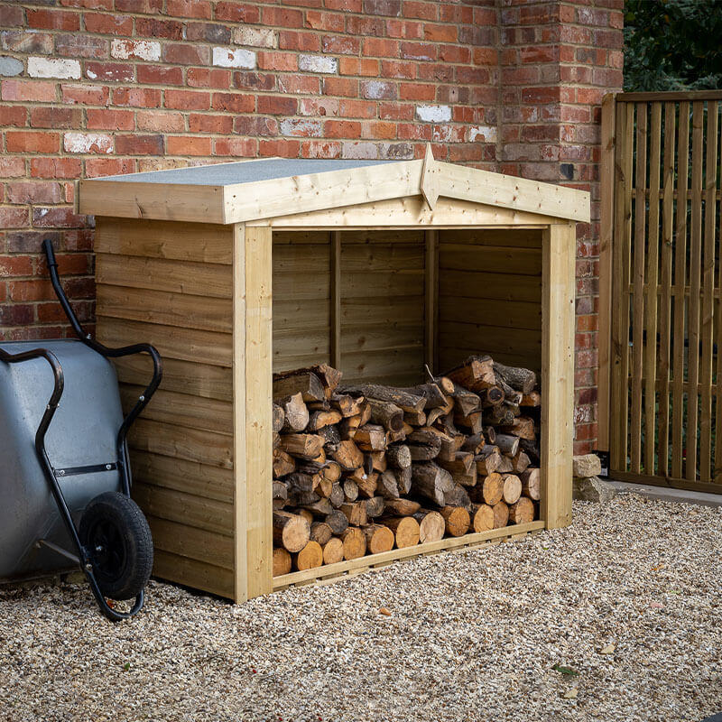 6'6 x 2'8 Forest Apex Overlap Logstore (2m x 0.8m) online kaufen