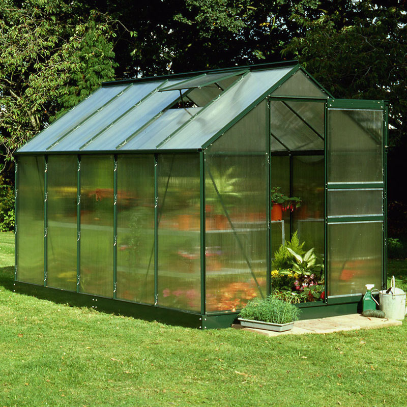 6'x10' Halls Green Frame Polycarbonate Greenhouse (1.92x3.19m) online kaufen