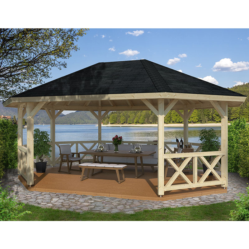 6x4.5m (20'x15') Palmako Betty Garden Pavilion - Luxury Gazebo online kaufen