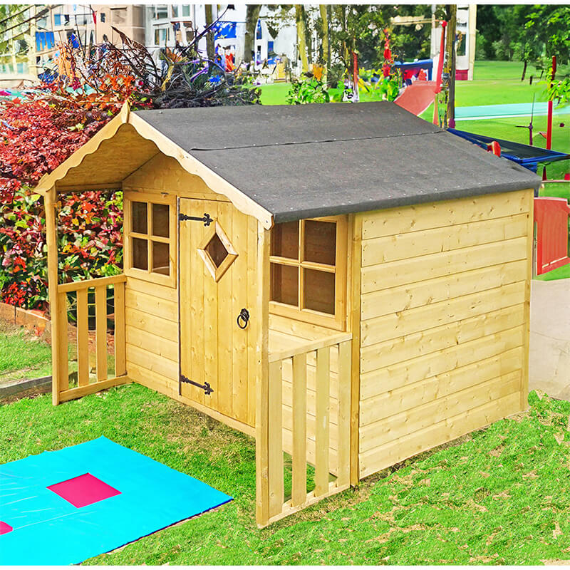 6x5'6 Shire Cubby Traditional Kids Wooden Playhouse online kaufen