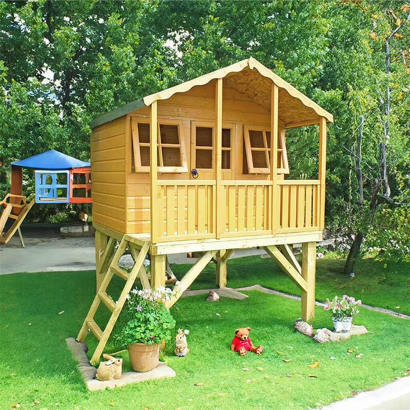 6x6 Shire Stork Tower Kids Wooden Playhouse online kaufen