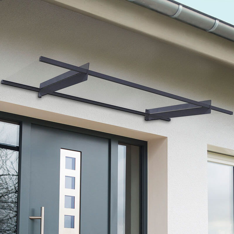 7' x 3' Palram Canopia Nancy 2050 Grey Door Canopy (2.06m x 0.94m) online kaufen
