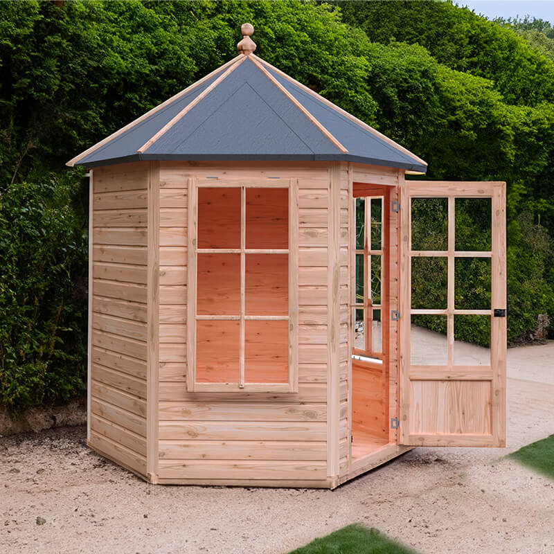 7'1x6'2 Shire Traditional Gazebo Wooden Hexagonal Summer House online kaufen