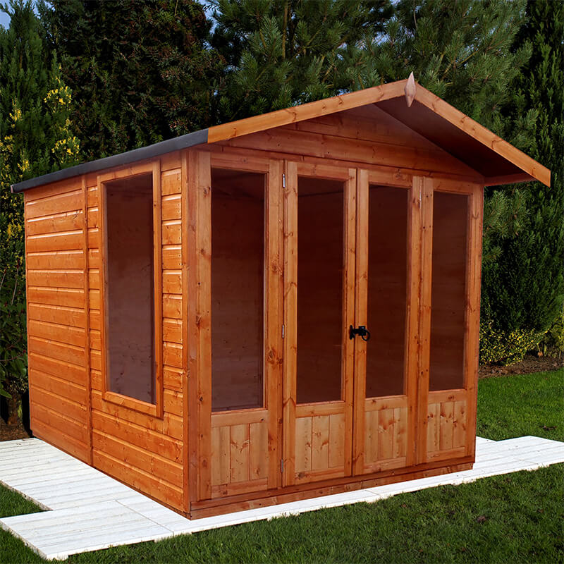 7'3x7'11 Shire Parham Traditional Wooden Summer House online kaufen