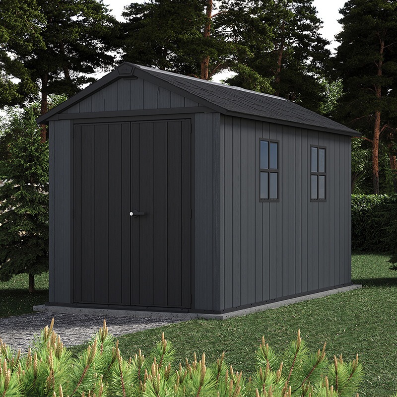 7'5 x 11' Keter Newton Plus Grey Plastic Garden Shed (2.30m x 3.50m) online kaufen