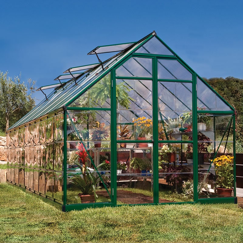 8' x 20' Palram Canopia Balance Green Greenhouse (6.07m x 2.44m) online kaufen