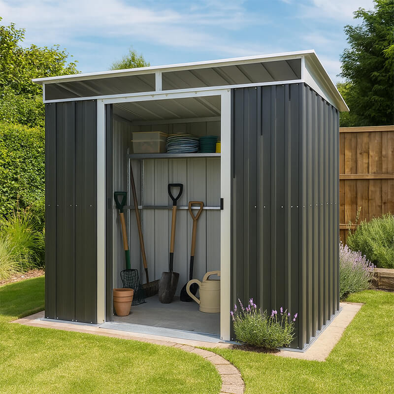 8' x 5' Yardmaster TopLight Pent Metal Shed (2.38m x 1.59m) online kaufen