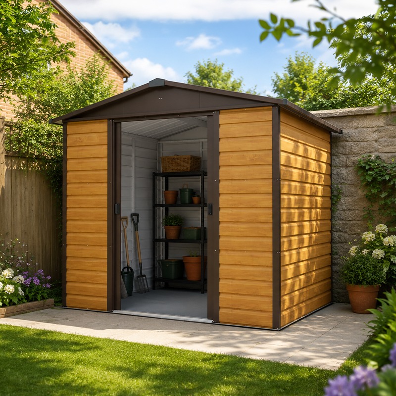 8' x 6'5 Yardmaster Glencoe Metal Shed (2.43m x 1.97m) online kaufen