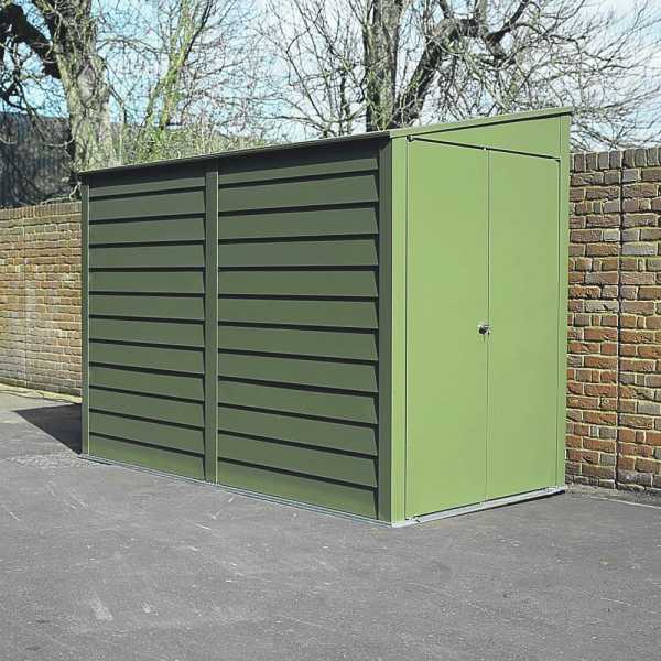 8'8 x 5'3 Trimetals Titan 950 Pent Metal Shed (2.63m x 1.54m) online kaufen