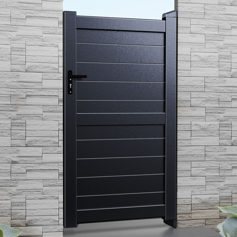 Exeter Premium Metal Side Gate - Black online kaufen