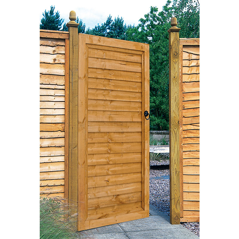 Forest 3' x 6' Wooden Lap Side Garden Gate (0.91m x 1.83m) online kaufen