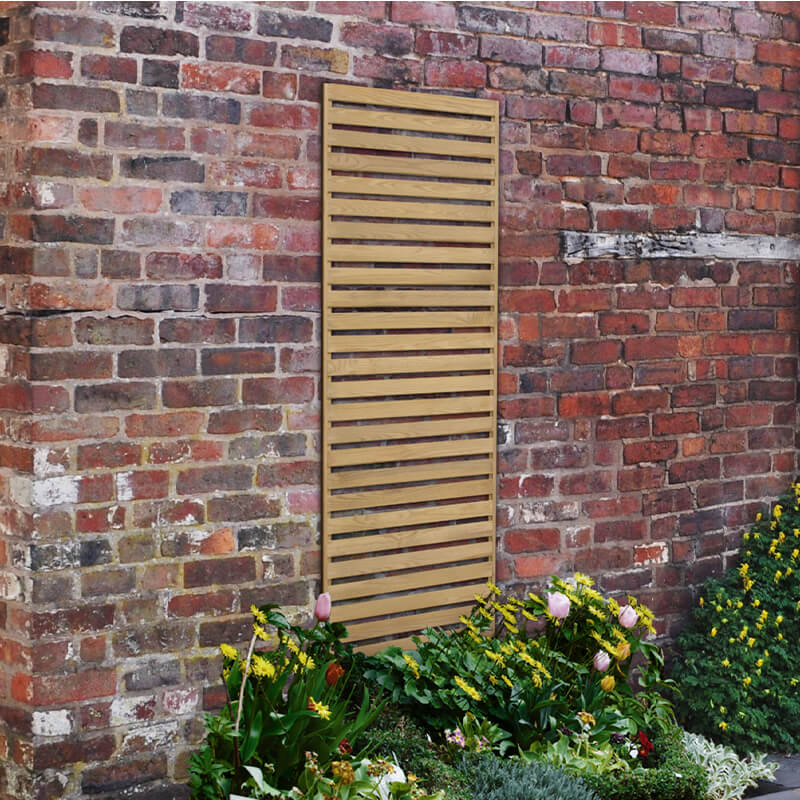 Forest 6' x 2' Pressure Treated Slatted Trellis Panel (1.8m x 0.6m) online kaufen