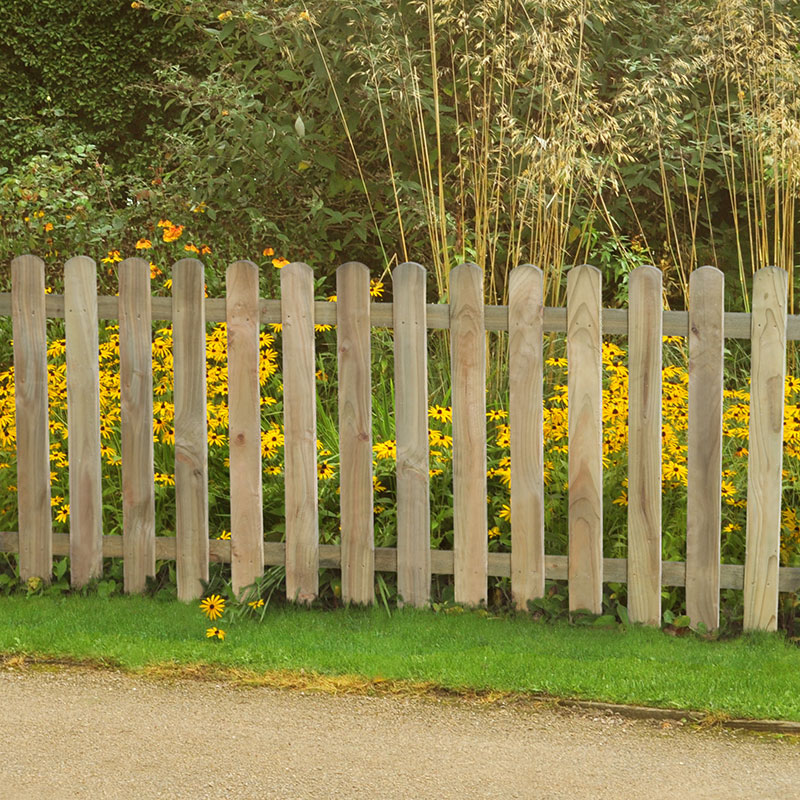 Forest 6' x 3' Heavy Duty Pressure Treated Pale Picket Fence Panel (1.83m x 0.9m) online kaufen